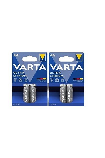 Varta 6106 Ultra Lityum Aa Kalem Pil 4'lü Paket