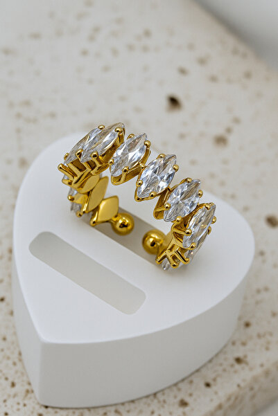 Z&T ACCESORIES Adjustable Zircon Stone Ring