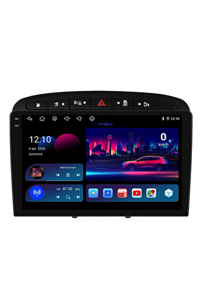 NavStore Dedicated Navigation Peugeot 308/408 (2008-2013), 2K, 4Gb Ram, 64Gb Storage, Carplay