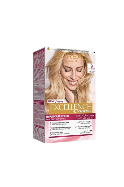 L’Oreal Paris Colorista L'Oreal Excellence Creme Triple Care Hair Color - Very Light Blonde 9