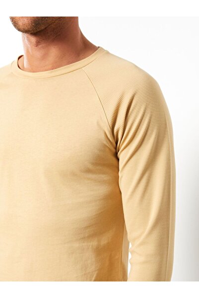 LC Waikiki Ανδρικό μακρυμάνικο μπλουζάκι με λαιμόκοψη