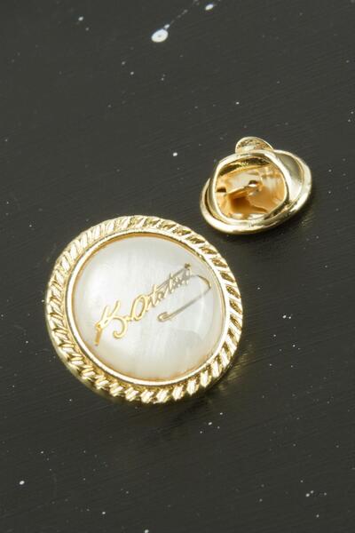 ZERO LAND Mtxdpn Ataturk (211945) Collar Badge-Yellow