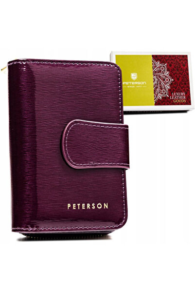 Other Women's leather wallet with snap closure - Peterson