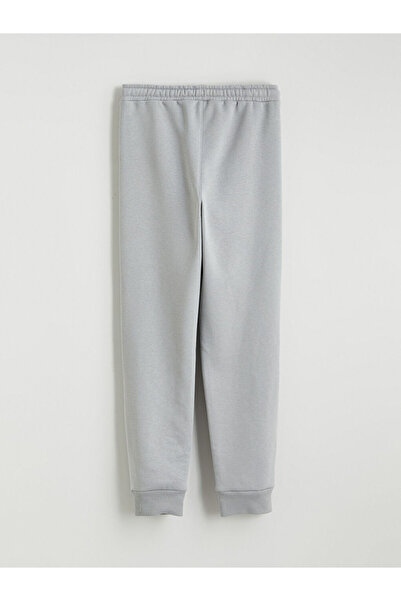 LC Waikiki Lcw Kids Gray Elastic Waist Boys' Thick Jogger Sweatpants