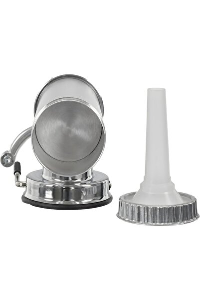 GARDEON Mașină de umplut cârnați 1,5 kg, aluminiu durabil, clemă cu ventuză și șurub, 3 pâlnii (15/19/22 mm)