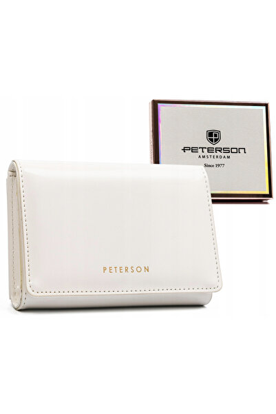 Other Women's -leather wallet with snap and zipper - Peterson