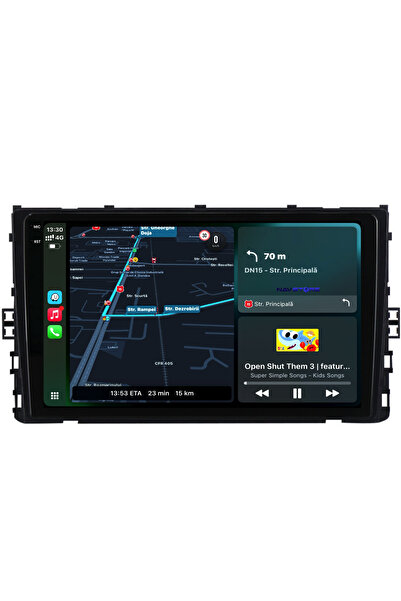 NavStore Navigatie Dedicata Volkswagen T-Roc (2017-2025),QuadCore, 9Inch, 4Gb Ram, 64Gb Stocare, Carplay
