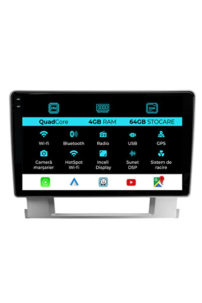 NavStore Navigatie Dedicata Opel Astra J (2010-2015),QuadCore, 9Inch, 4Gb Ram, 64Gb Stocare, Carplay