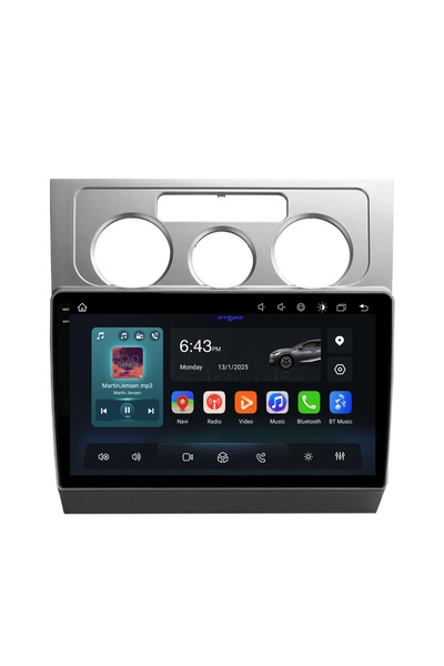 NavStore Navigatie Dedicata Volkswagen Touran (2003-2010), 2K, 4Gb Ram, 64Gb Stocare, Carplay