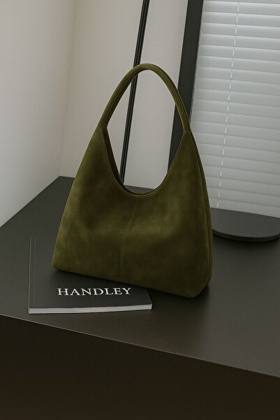 Handley Geantă de umăr de lux cu capacitate mare, căptușită în interior