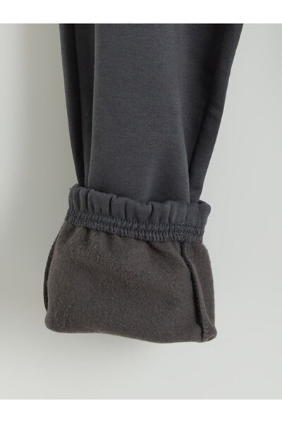 LC Waikiki Lcw Kids Anthracite Elastic Waist Boys Cargo Sweatpants