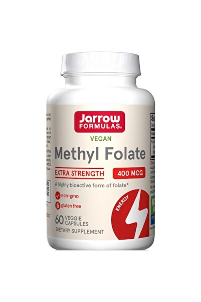 Secom Metilfolat 400 mcg, Jarrow Formulas / — 60 capsule vegetariene