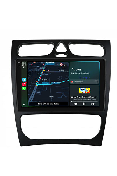 NavStore Dedicated Navigation Mercedes C-Class W203 CLK W209 (2000-2005), 2K, 12Gb Ram, 256Gb Storage, Carplay