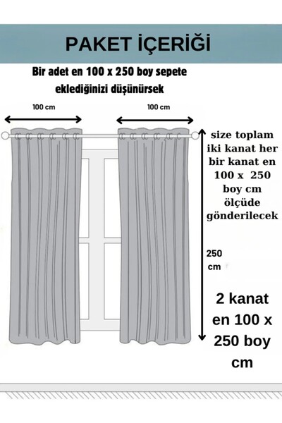 MebelPort Curtain Διπλό Blackout 100% συσκότιση Bird's Eye Planting (δύο φύλλα)