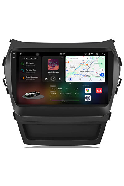 NavStore Dedicated Android Navigation Hyundai IX45 SantaFe (2013-2017), 2K, 12Gb Ram, 256Gb Storage, Carplay