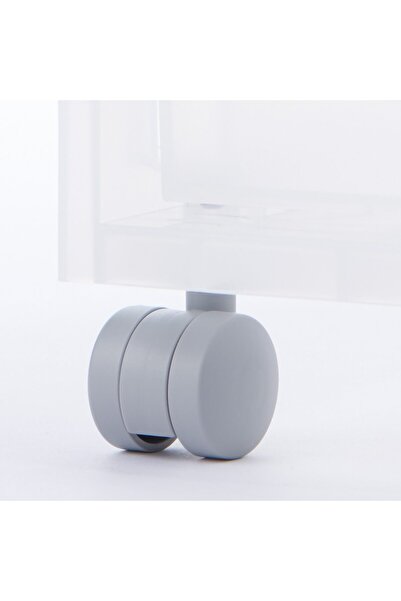 Muji PP Stocker with Caster 1, 3 drawers , W 18 x D 40 x H 83 cm