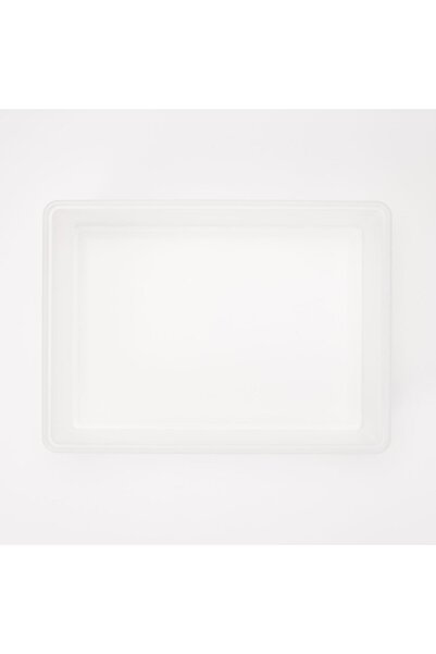 Muji Polypropylene Wide Storage Box, W 50.5 x D 37 x H 16 cm, M
