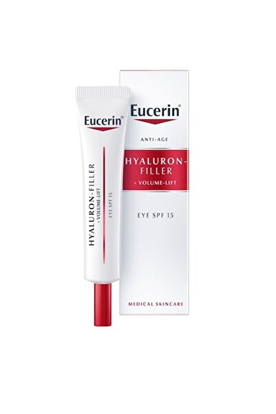 Eucerin Cremă contur ochi cu aromă de acetat de hialuron-filler + volum-lifting, 15 ml