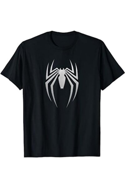 OEM - Ανδρικό προσαρμοσμένο T-Shirt SPIDER, Μαύρο/Λευκό