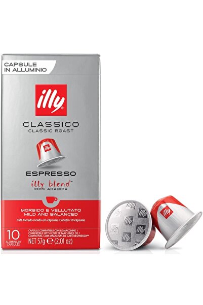 illy Espresso Classico coffee capsules, Nespresso compatible, 10 pcs, 57 g