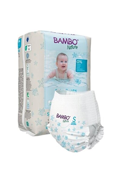 Bambo Nature Pantaloni de baie, mărime mică (7-12 kg), 12 bucăți