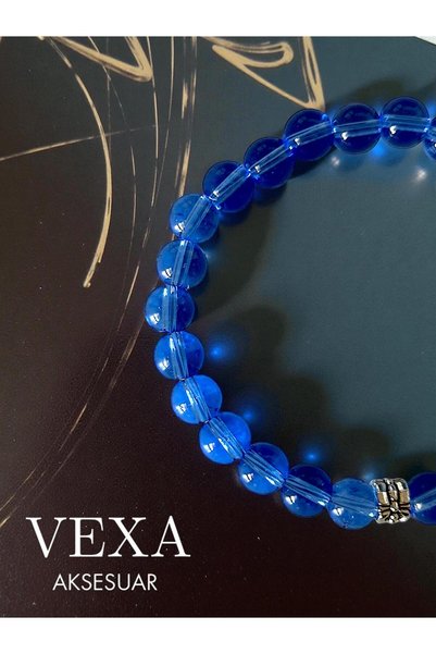 Vexa Aksesuar Casual Glass Look Beaded Bracelet - Gift as Per Combination - Gifted Product