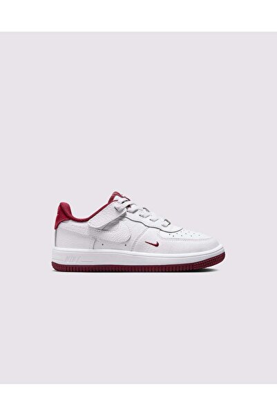 Nike Force 1 Low EasyOn Lastik Bağcıklı Deri Çocuk Sneaker Ayakkabı ( Blue Sp...