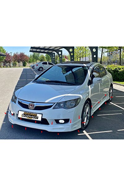 ANKARA BODYKİT CİVİC FD6 BODYKİT ÖN ARKA YAN BEYAZ BOYALI NH578 2009 - 2012