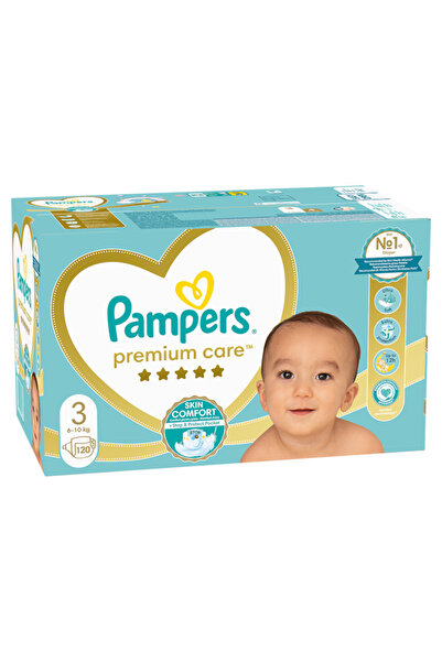 Pampers Premium Care Mega Box Size 3 (6-10 kg), 120 pcs