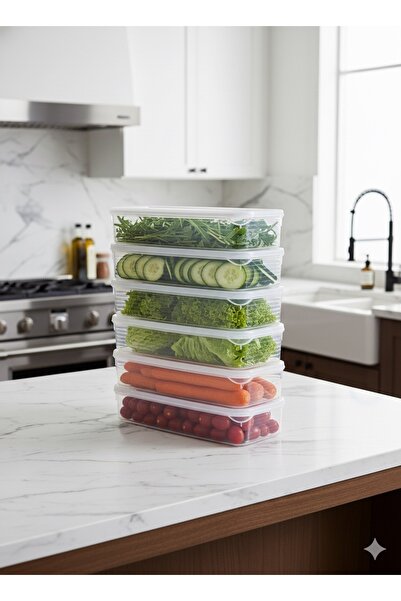 Woodeso Natura Greenery Storage Container Refrigerator Organizer