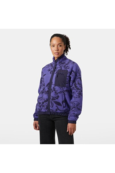Helly Hansen W Imperial Printed Pile Snap Women's Fleece Coat
