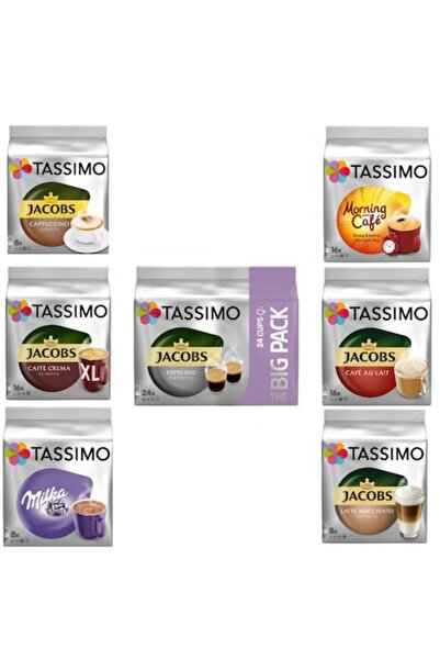 Jacobs Pachet promoțional Tassimo, sortimente asortate, 1,397 g
