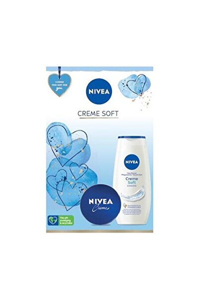 NIVEA Creme Soft Gift Pack: Cream 75 ml + Shower Gel 250 ml