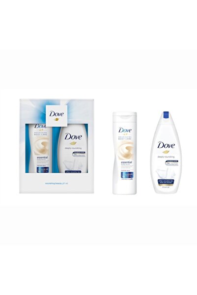Dove Original Duo Set: Body Milk 250 ml + Shower Gel 250 ml