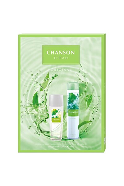 Chanson D'Eau Gift Set: Deodorant Spray 75 ml + Body Deodorant Spray 200 ml