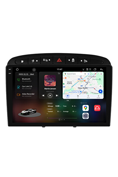 NavStore Ειδική πλοήγηση Peugeot 308/408 (2008-2013), 2K, 12Gb Ram, 256Gb απο...