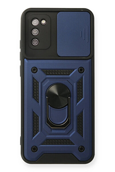 NewFace حافظة سامسونج جالاكسي A03S من سبيترنس مع حلقة عدسة من السيليكون (2243...