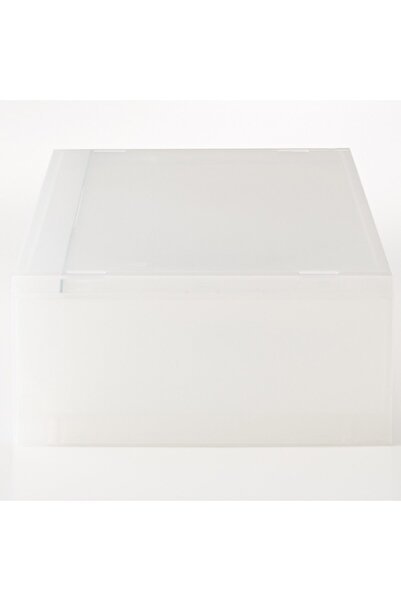 Muji Polypropylene Case Draw-Out Type, Wide, Shallow Type, W 37 x D 26 x H 12 cm