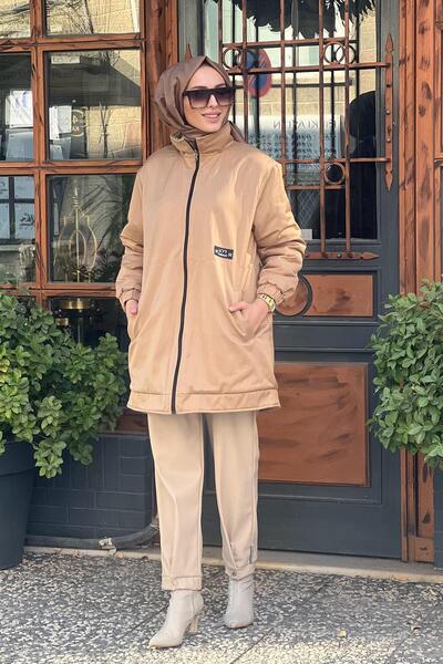 Kayra ΠΑΛΤΟ ΠΟΛΥ ΜΑΛΛΙΑ ΔΙΠΛΗΣ ΠΛΕΥΡΑΣ 87001 ΜΠΕΖ