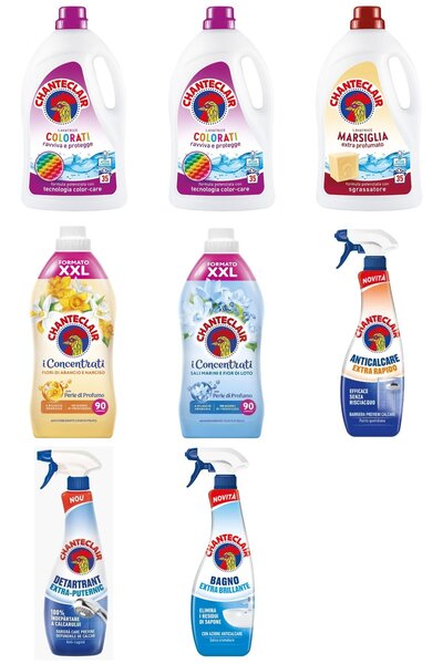 Chanteclair Set 8 Mixt: 2x lichid rufe Color, , 1575ml, 35 spalari, 1x lichid...