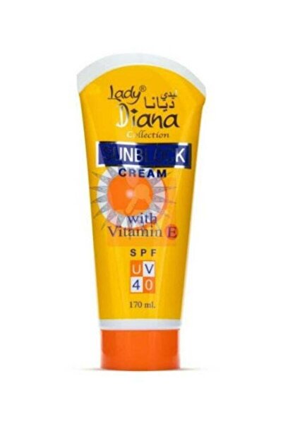 Lady Diana كريم واقي من الشمس بفيتامين E SPF 40 170 مل