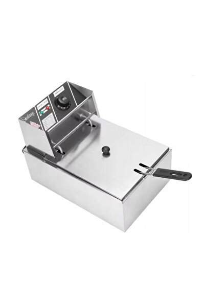 Amir Friteuza electrica profesionala 6L putere 2500W carcasa din otel inoxidabi