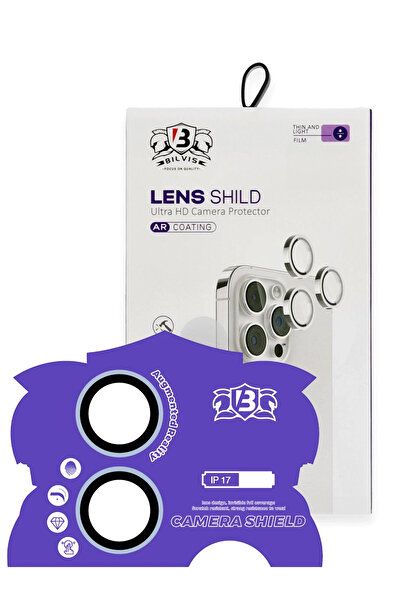 NewFace عدسة كاميرا SPTRNS لأجهزة آيفون 17 بيلفيس تيتان - (224107) أزرق فاتح