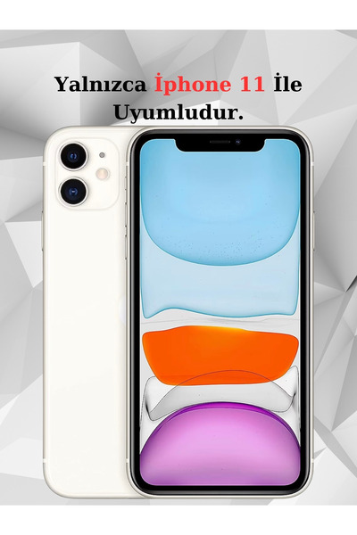 Dublin iPhone 11 Compatible Glittery Phone Case with Glitter and Rhinestones