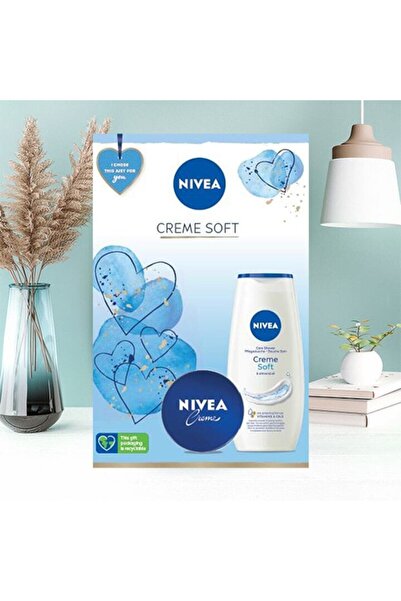 NIVEA Creme Soft Gift Pack: Cream 75 ml + Shower Gel 250 ml