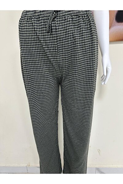 Hababamevi HABEV--GREEN PATTERNED PAJAMA BOTTOMS / HOME PANTS—