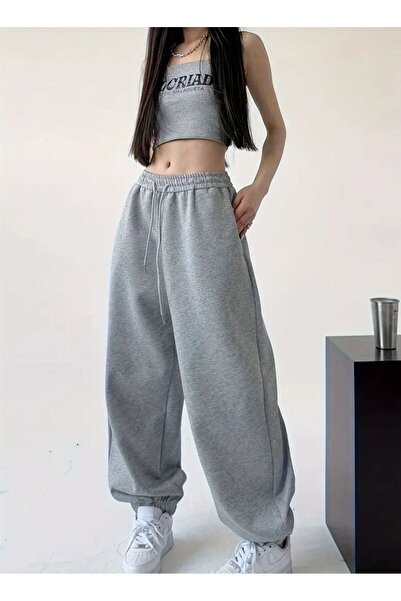 Le Vion KADIN JOGGER PAÇA LASTİK BOL EŞOFMAN ALTI