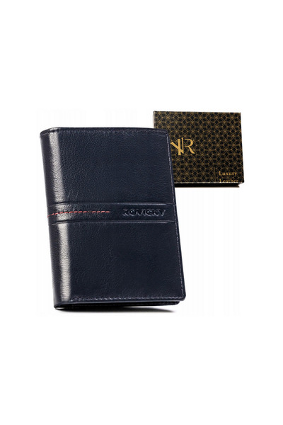 Other Men's leather wallet in vertical orientation - Rovicky