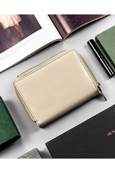 Other Women's leather wallet with snap and zipper - Peterson