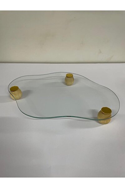 Se Yank Haus Wooden Stand Glass Organizer Glass Display Stand